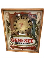 Genesee Beer and Ale Advertising Clock