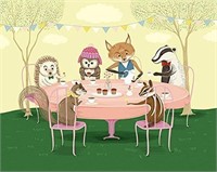 Oopsy Daisy Fine Art for Kids Woodland Tea Party C