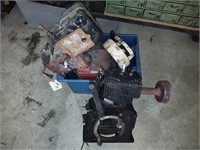 small engine disassembled