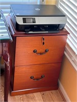 Filing cabinet and HP printer