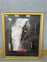 Risk Framed Picture