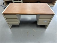 5 Drawer Metal Desk
