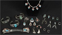 Turquoise Jewelry w/ Keyonnie Begay Bracelet