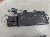 Electric Open Sign / Pin Pad