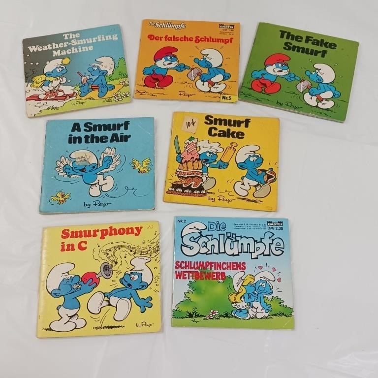 Smurf Mini Storybooks