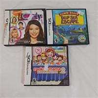 Nintendo DS Game Lot - Jumpstart/iCarly +
