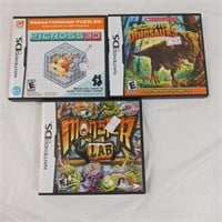 Nintendo DS Games - Monster Lab/Dinosaurs +