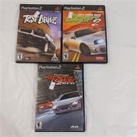 PlayStation 2 PS2 - Racing Games Lot