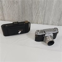Film Cameras - Praktiflex FX Carl Zeiss - Kodak