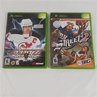 XBOX Games - NFL Street 2 - NHL Hitz