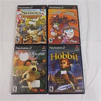 PlayStation 2 Games Lot - The Hobbit - Shrek
