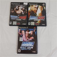 WWE Wrestling Games - PlayStation 2