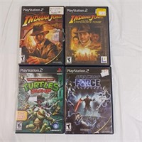 Indiana Jones/TMNT/Star Wars PS2 Games