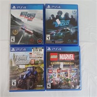 PlayStation 4 Games - Need for Speed/Marvel