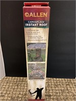 Allen camo instant roof