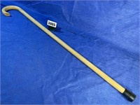 Wood Cane w/Rubber End, 36"T