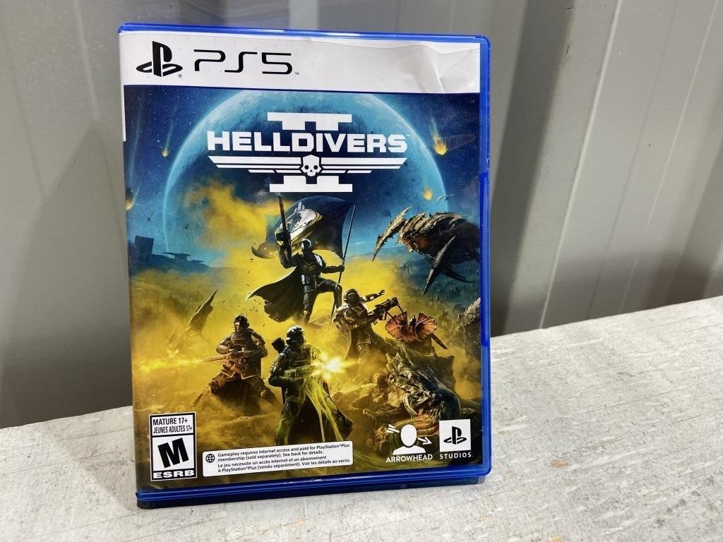 PS5 Helldivers 2 Game