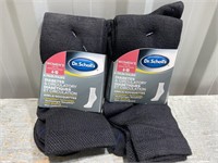 2 - 4 Pair Womens Diabetic Socks