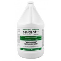 2 JUGS - SANIBLEND READY TO USE DISINFECTANT 4LT