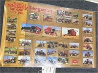 34x21 Massey Ferguson Tractor Advertising Poster