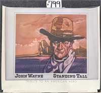 John Wayne Standing Tall Movie Poster