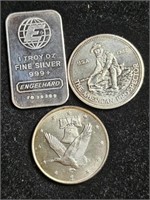 Troy oz. Rounds - Silver - 2 rounds/1bar