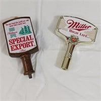 Miller & Heilemann's Beer Tapper Handles