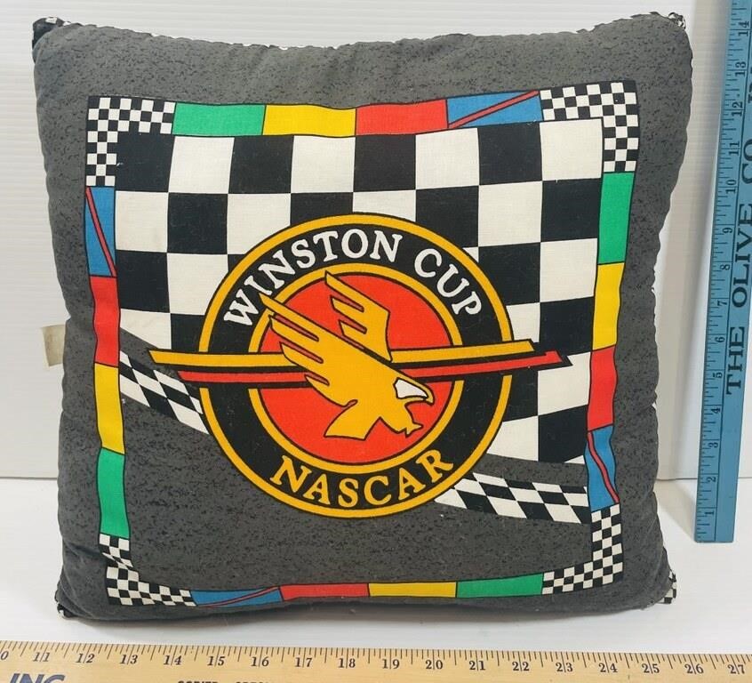 Vintage Nascar Winston Cup Pillow