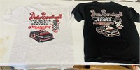 2 Vintage Dale Earnhardt T-Shirts (Size L)