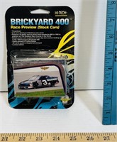 Brickyard 400 Race Preview Card Pack