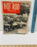 Vintage Autographed Hot Rod Magazine