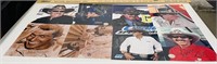 8 Autographed Richard Petty Photos