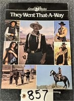 They Went That-A-Way Western Book