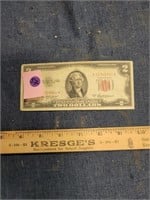 $2 Dollar Red Seal 1953A Bill