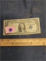 $1 Dollar Silver Certificate 1935E