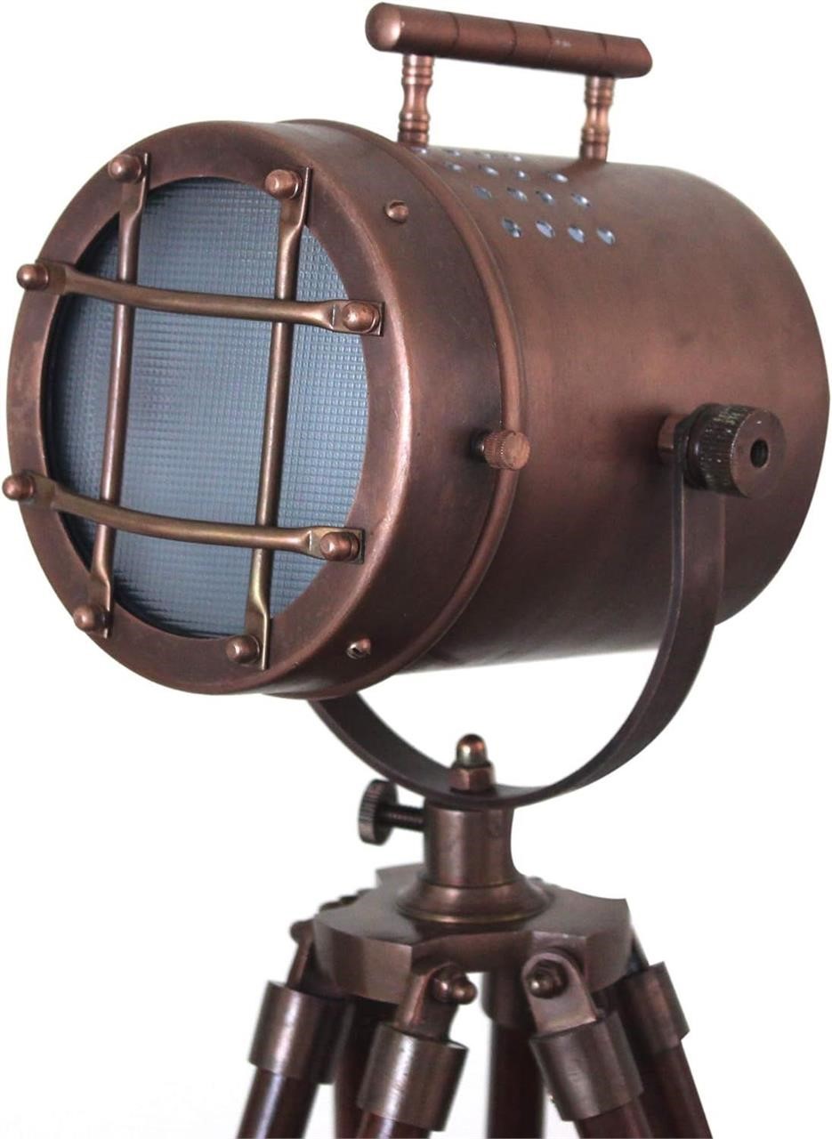 Antique Marine Searchlight Desk Spotlight