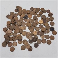 Collection of Estate Wheat Pennies- Bundle