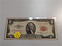 1953 A Red Seal $2 Bill