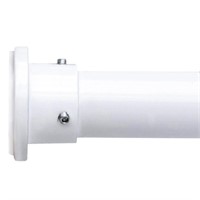 Room Dividers Now Curtain Rod (28-50in  White)