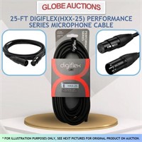 25-FT DIGIFLEX PERFORMANCE SERIES MICROPHONE CABLE