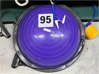 Exercise Ball with Foot Air Pump