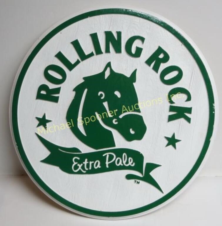 ADVERTISING SIGN - ROLLING ROCK EXTRA PALE ALE
