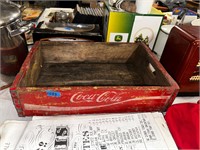 Coca Col Wood Crate