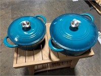 Blue Cooking pots