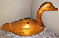 Wooden Duck 17" x 11"