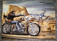 Easyrider 20th annivery Ghostrider poster 21" x 16