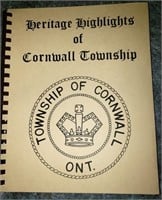 Heritage Highlights of Cornwall Township Book