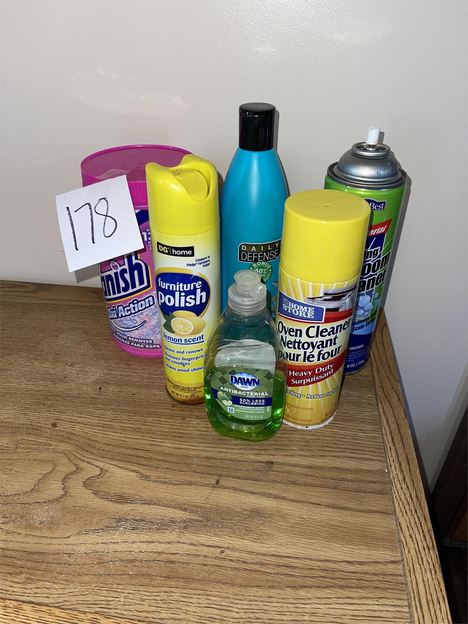 household cleaning lot
