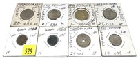 Lot, Danish coins, 8 pcs.