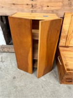 Wood Shelf w/Double Doors